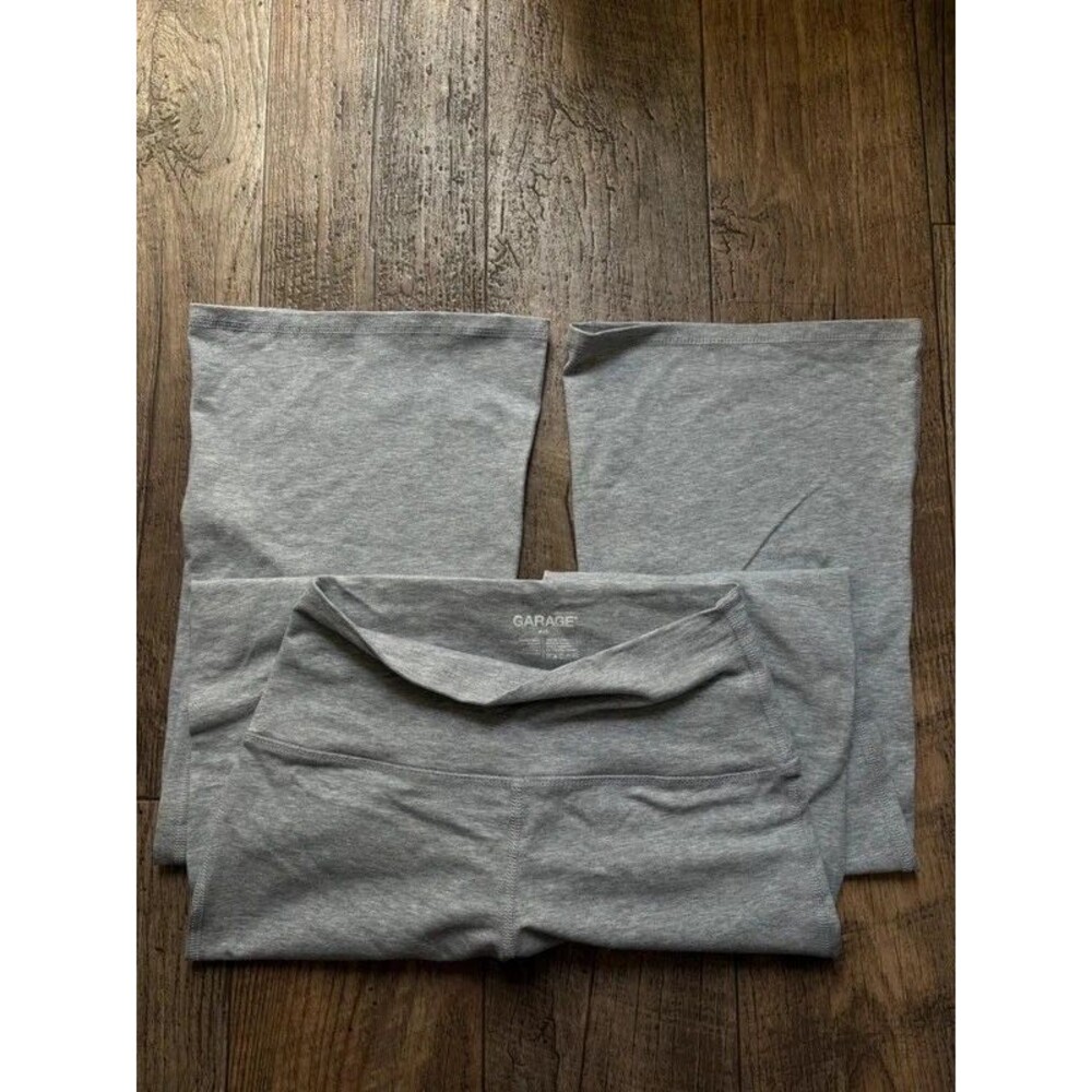 Garage Gray Flare Leggings, Size Small, New Without Tags